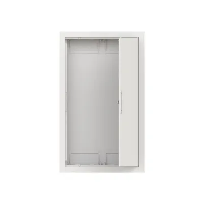 Striebel&John Installationskleinverteiler CU26 | Unterputz | 6x24TE | abschließbare Tür | Stahl | IP30 | weiß