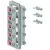 Bild: STRIEBEL & JOHN Sammelschienenverbinder CZC14 | 5-polig | 2x12x5 mm | 355A | Schrank/Schrank | ComfortLine | Kupfer
