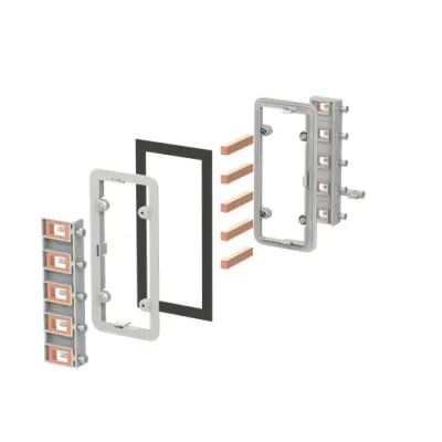 STRIEBEL & JOHN Sammelschienenverbinder CZC14 | 5-polig | 2x12x5 mm | 355A | Schrank/Schrank | ComfortLine | Kupfer