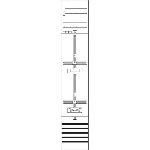 Bild: STRIEBEL&JOHN KA1251 Komplettfeld 2Z 2stö 1350x250mm SS 5p