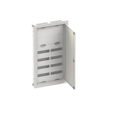 Striebel & John Kleinverteiler Unterputz CU26K 2CPX052624R9999 | 6 Reihen | 24TE | IP30 | Stahl | Schloss | Weiß RAL9016