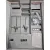 Bild: Striebel & John Zählerschrank | 2 Zählerplätze | 3-Punkt | APZ | 1100x800x215 mm | Stahlblech weiß, B-Ware