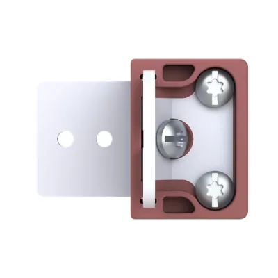 Striebel & John Tiefbaubügel Universal kurz ZW39P100 | Befestigungssatz Reihenklemmen | 55x81x35mm | 100 Stück