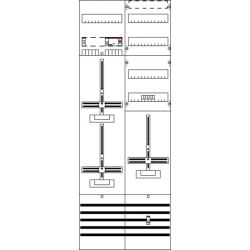 STRIEBELJOHN DF29S02 Zählerfeld 9RE 2Z1S+V2 mit Zählerkreuz
