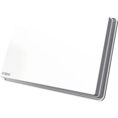 STRONG SlimSat SA61 Flachantenne | Single LNB integriert | kompakt | für 1 Teilnehmer | weiß