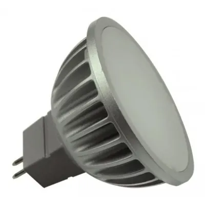 Scharnberger+Hasenbein LED-Reflektor MR16 5W | GU5,3 | 2700K warmweiß | dimmbar | 300lm | 120° | IP43 | weiß