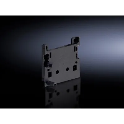 RITTAL Pinblock SV 9342.800 | 3-polig | für Tragrahmen 45mm | OM-Adapter | Kunststoff | 23kA | VE5