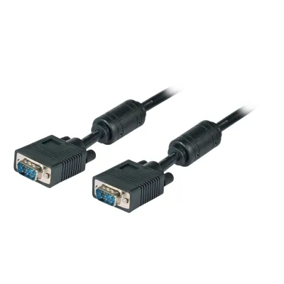 EFB SVGA/HDTV Anschlusskabel K5326SW.3V2 | VGA-Kabel 3m | 2x D-Sub 15-polig Stecker | doppelt geschirmt | schwarz