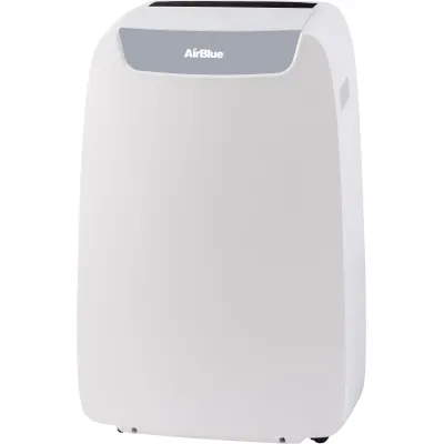 Swegon AirBlue | Mobiles Klimagerät | GAM 12 HP ECO | 3,5 kW Kühlen | 2,9 kW Heizen | R290 | Entfeuchter | Weiß/Silber