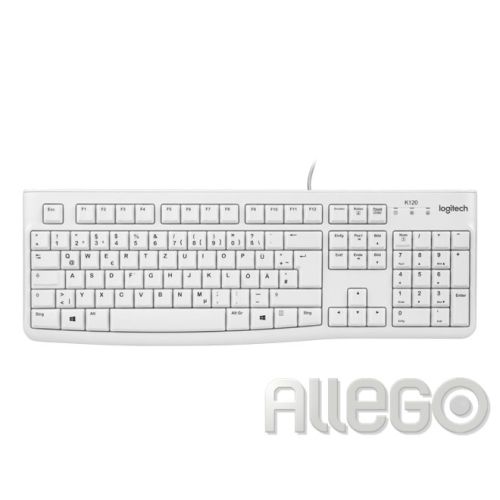 Bild: Tastatur DE, Business LOGITECH K120 USB ws