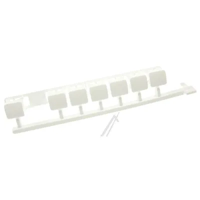 Tastatur weiß für Waschmaschine AEG 1552104018 6+1 Tasten