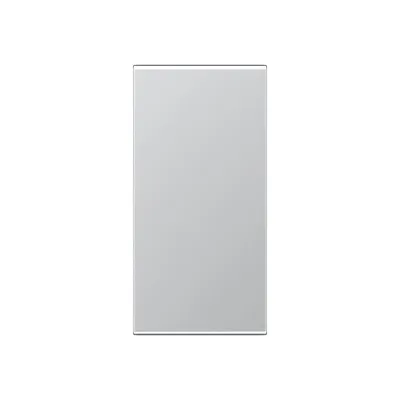 Taste 1t Schalter A500 alu glz f.Bussystem