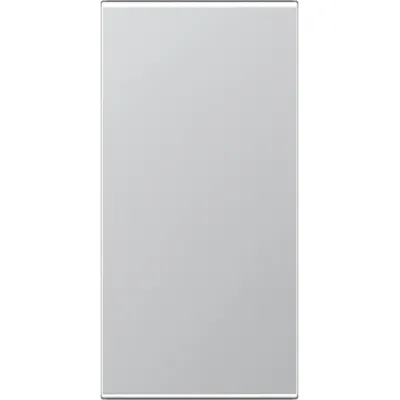 Taste 1t Schalter A500 alu glz f.Bussystem