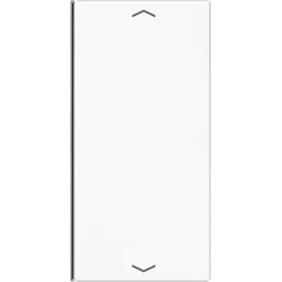 JUNG Taste 2-fach LS402TSAPWW | Jalousie-Schalter Wippe | Symbol Auf/Ab Pfeile | Thermoplast glänzend | alpinweiß