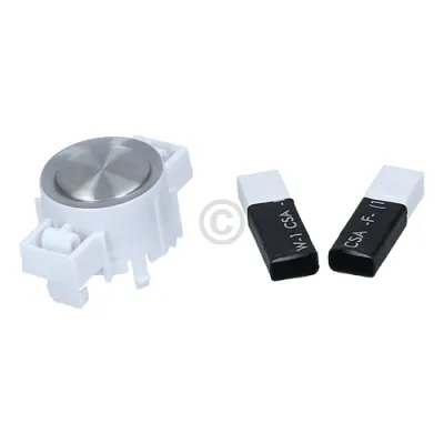 Taste Tastenbank vst. ES Start-Pause HG ICC5-Mmit Tastenführung, Druckfeder,