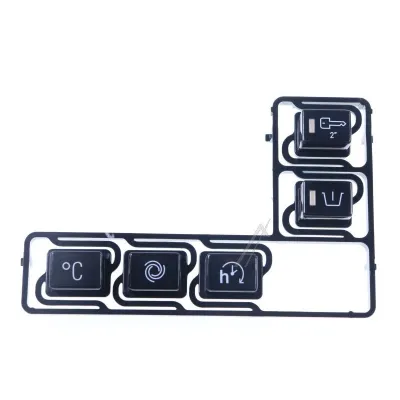 Tastenfeld für Kühlschrank Whirlpool 488000644180 schwarz, Vorwäsche
