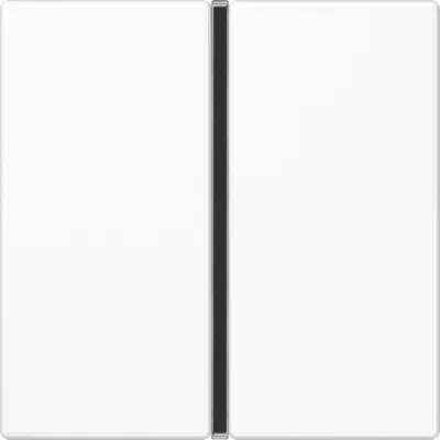 JUNG Tastensatz 1-fach A401TSAWW | Wippe für Tastsensor-Modul | Klemmbefestigung | Thermoplast | alpinweiß