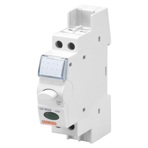 Bild: Taster REG 1S 1Ö 16A Energy 230VAC Signlamp