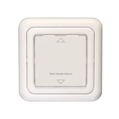 Kaiser Nienhaus Rollladenzeitschaltuhr 311500 | Unterputz | 230V | Memory-Funktion | Nebenstelleneingang | weiß