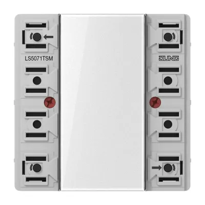 JUNG KNX Tastsensor-Modul 1-fach | Unterputz | Busankoppler | LED-Anzeige | Kunststoff | Serie LS