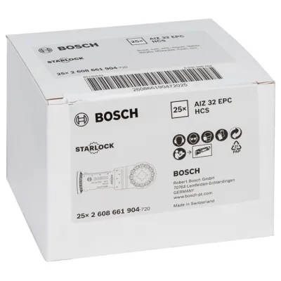 Bosch Tauchsägeblatt AIZ 32 EPC 2608661904 | Starlock | Holz | 50x32 mm | präzise Tauchschnitte | Curved-Tec