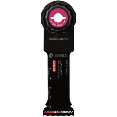 Bosch Oszilliererblatt MAII 32 APIT | StarlockMax Carbide | 32 mm | 70 mm Schnitttiefe | für Kunststoff, Stein, Metall