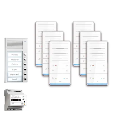 TCS audio:pack Aufputz f. 6WE m. Außenstation PA PAAF061/001