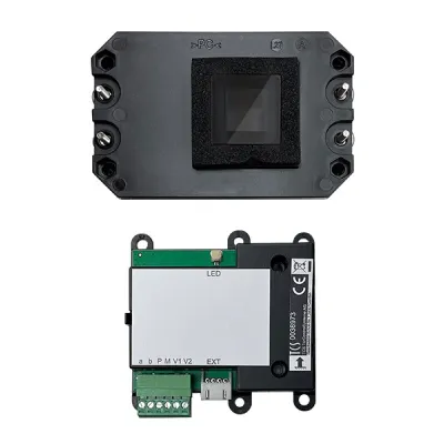 TCS Einbau-Kamera FVK2202-0300 | Türsprechkamera Bus-System PAL | horizontal | 90° Blickwinkel | Kunststoff schwarz