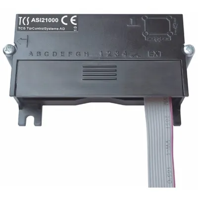 TCS Einbau-Klingeltastenerweiterung ASI21000-0000 | bis 32 Tasten | Bus-System | modular | anthrazit | Unterputz