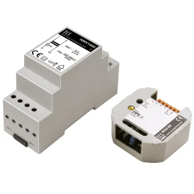 TCS NBV1000 Versorgungs- und Steuergerät | Klingeltrafo 2A | Bus-System | Türöffner | 24V DC | IP20 | 20 Teilnehmer