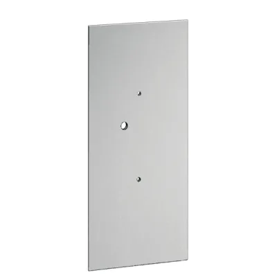 TCS Montageplatte ZAM1103-0010 für Außenstation PAK04-06 | Aluminium Aufputz | 338x170x3 mm | silber