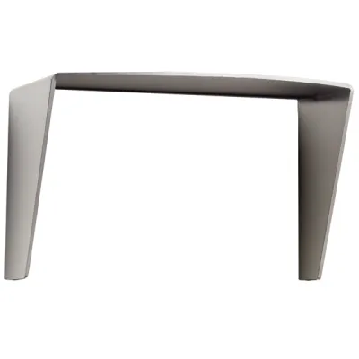 TCS Wetterschutzdach PAKDA-EN | Schutzdach für Außenstation PAK/PSK | Aluminium eloxiert | 61x109x50mm | Silber