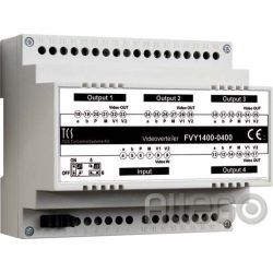 TCS Videosignalverteiler 4fach VT04-SG FVY1400-0400