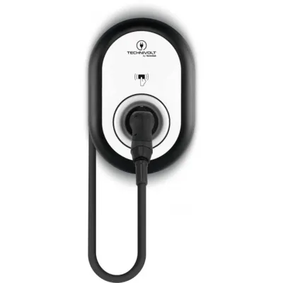 TechniSat Wallbox TECHNIVOLT 101 | 11 kW | Typ 2 Ladekabel 5m | 16A | RFID | KfW-förderfähig | IP54