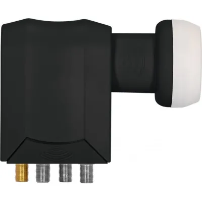 TechniSat Universal-SCR 4+4 LNB 0000/8388 | Sat-LNB Einkabelsystem | 4x SCR + 4x Legacy | UHD | LTE-Filter | 0,7dB