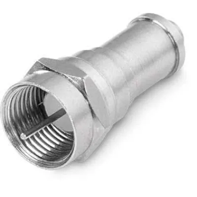 TechniSat F-Abschlusswiderstand 0010/3077 | 75 Ohm | DC-entkoppelt | F-Stecker | 10 Stück | Antennensteckdosen/SAT