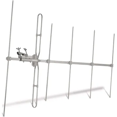 TechniSat Außenantenne TechniYagi 6 VHF | DAB+ UKW FM Radioantenne | 174-230 MHz | 7 dB Gewinn | 6 Elemente