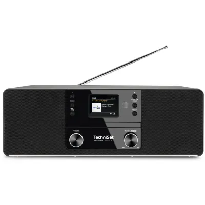 TechniSat DIGITRADIO 370 CD IR | DAB+ Internetradio | CD-Player | WLAN | Bluetooth | Stereo | Schwarz