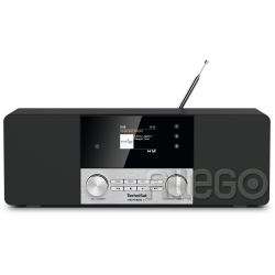 TechniSat Digital Radio DAB+ 0000/3937 DigitRadio 4C schwarz/silber Bluetooth, R