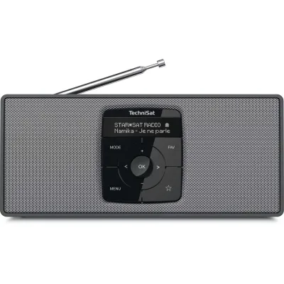 TechniSat Digitalradio DIGITRADIO 2 S 0000/3911 | DAB+ UKW Stereo | Bluetooth | 40 Sender | Akku 10h | RDS | Schwarz