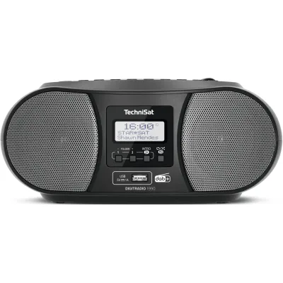 TechniSat Digitalradio DIGITRADIO 1990 | DAB+ | UKW | CD-Player | Bluetooth | MP3 | USB | RDS | Schwarz