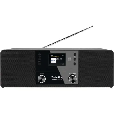 TechniSat DAB+ Stereo Radio DIGITRADIO 370 CD BT | UKW | CD-Player | Bluetooth | MP3 | USB | 40 Senderspeicher | schwarz
