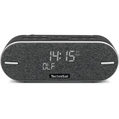 TechniSat Digitalradio DIGITRADIO BT 2 | tragbar | DAB+ UKW Radio | Bluetooth | Stereo | 60 Sender | RDS | anthrazit