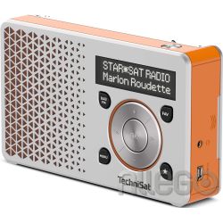 Technisat DigitRadio1,silber/orange