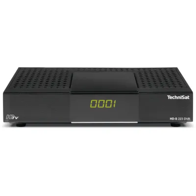 TechniSat Sat Receiver HD-S 223 DVR | DVB-S/S2 HDTV | Single-Tuner | PVR USB-Aufnahme | HDMI | Timeshift | Unicable