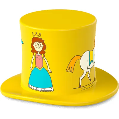 TechniSat Hütchen Märchen f.Audioplayer TECHNIFANT Hü gelb