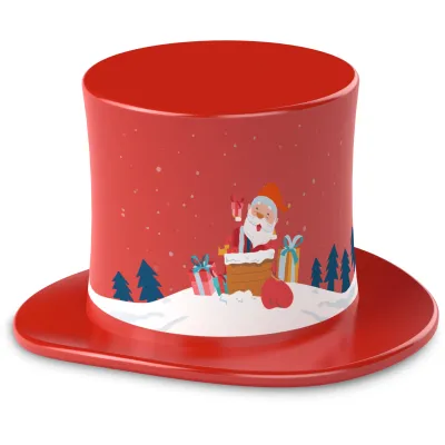 TECHNISAT TECHNIFANT Hütchen Weihnachtszauber 0050/9012 | Audio-Zubehör für Kinder | 2GB Speicher | bespielbar | Rot