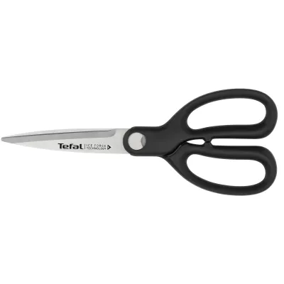 Tefal Küchenschere Ice Force K17513 | Edelstahl rostfrei | abnehmbare Klingen | beidhändig | multifunktional | weiß-grau