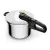 Bild: Tefal Schnellkochtopf P2580702 Secure Trendy 6L | Edelstahl | 2-Stufen-Garregler | Induktion | mit Korb | Moringa Green