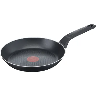Tefal Bratpfanne B5550433 Easy Cook & Clean 24 cm | Antihaftbeschichtung | Thermo-Signal | Aluminium | schwarz